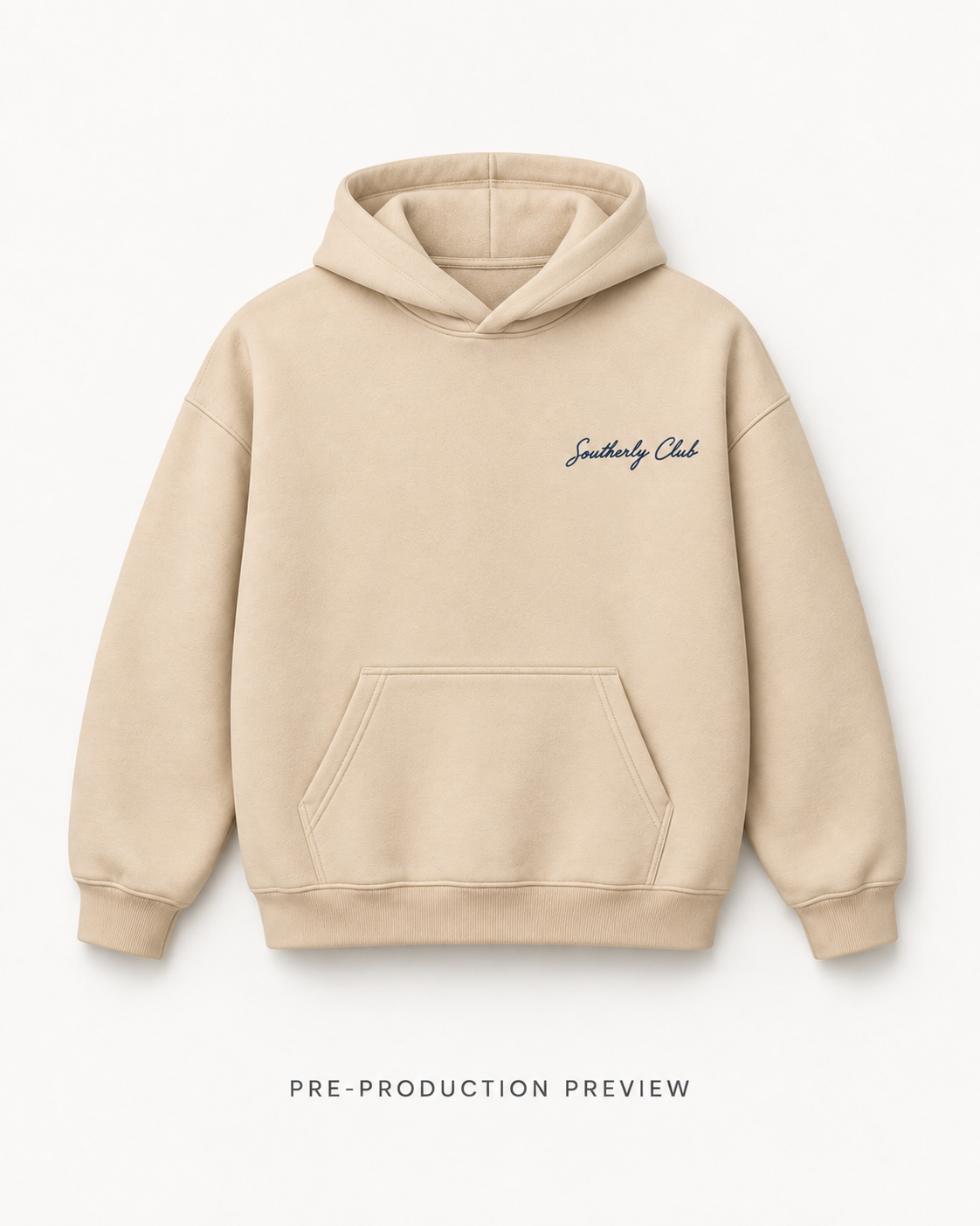 Generated pre-production front preview of Canvas Seat Graphic Hoodie 103.