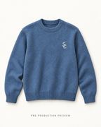 Generated pre-production flat lay preview of Southerly Crew Knit 104.