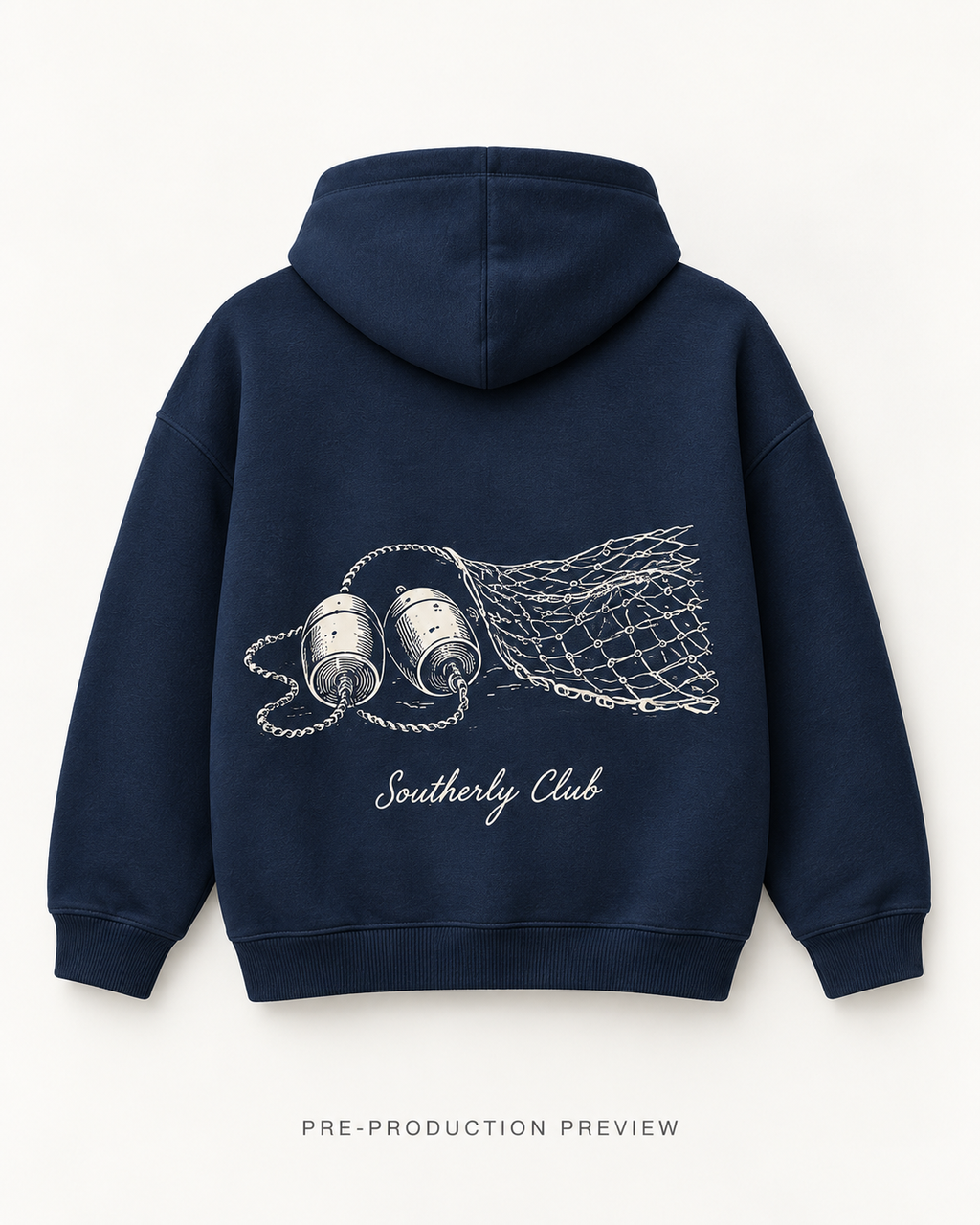 Generated pre-production back preview of Breakwater Gear Graphic Hoodie 109.