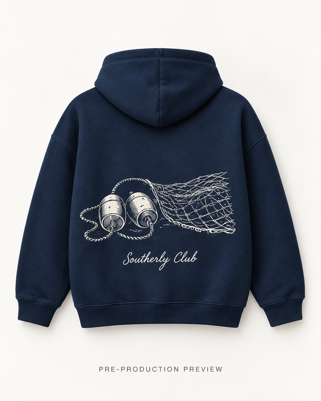 Generated pre-production back preview of Breakwater Gear Graphic Hoodie 109.