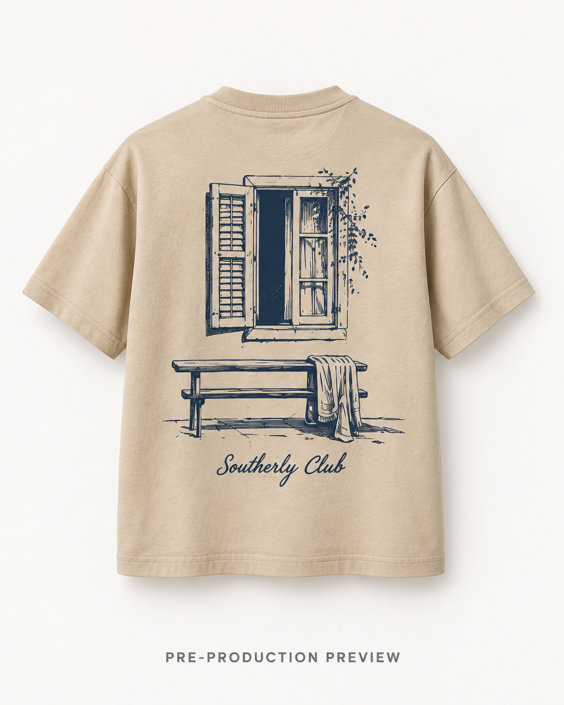 Generated pre-production back preview of Window Seat Graphic Tee 111.