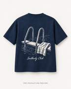 Generated pre-production back preview of Landing Steps Graphic Tee 114.