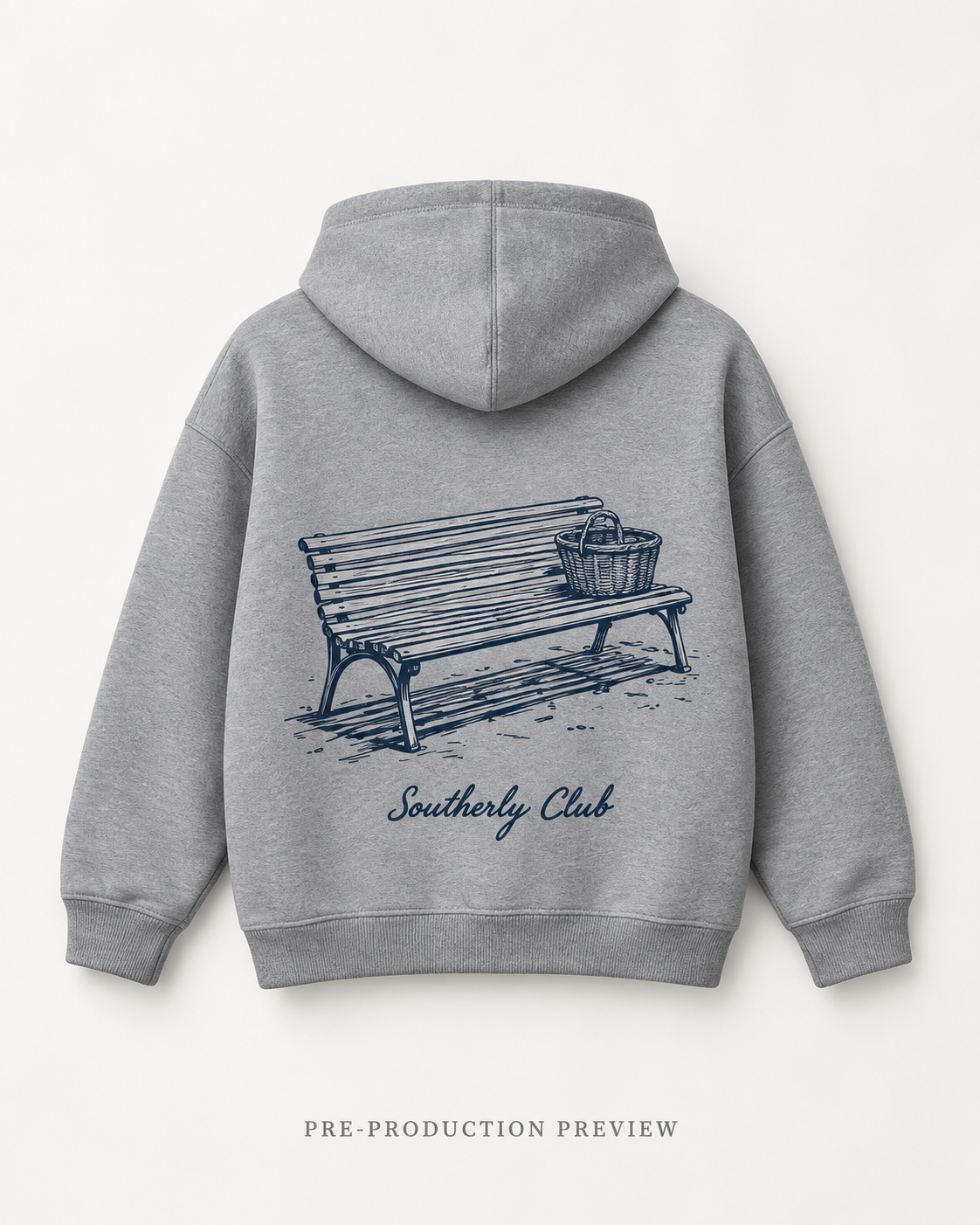 Generated pre-production back preview of Jetty Bench Graphic Hoodie 115.