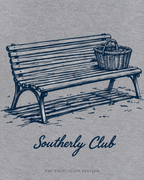 Generated pre-production artwork detail preview of Jetty Bench Graphic Hoodie 115.