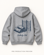 Generated pre-production flat lay preview of Bathing Screen Graphic Hoodie 118.
