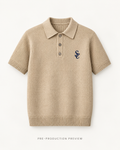 Generated pre-production front preview of Southerly Short-Sleeve Knit Polo 119.