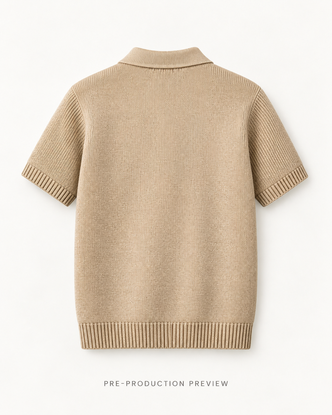 Generated pre-production back preview of Southerly Short-Sleeve Knit Polo 119.