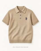 Generated pre-production flat lay preview of Southerly Short-Sleeve Knit Polo 119.