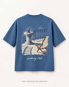 Generated pre-production back preview of Sundial Study Graphic Tee 120.