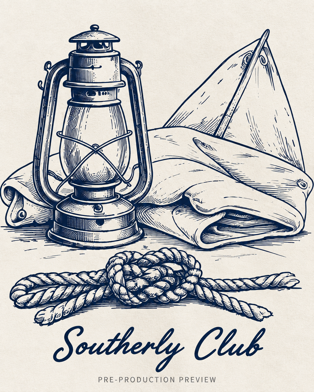 Generated pre-production artwork detail preview of Deck Lantern Graphic Hoodie 121.