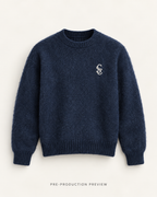 Generated pre-production front preview of Southerly Brushed Crew Knit 122.