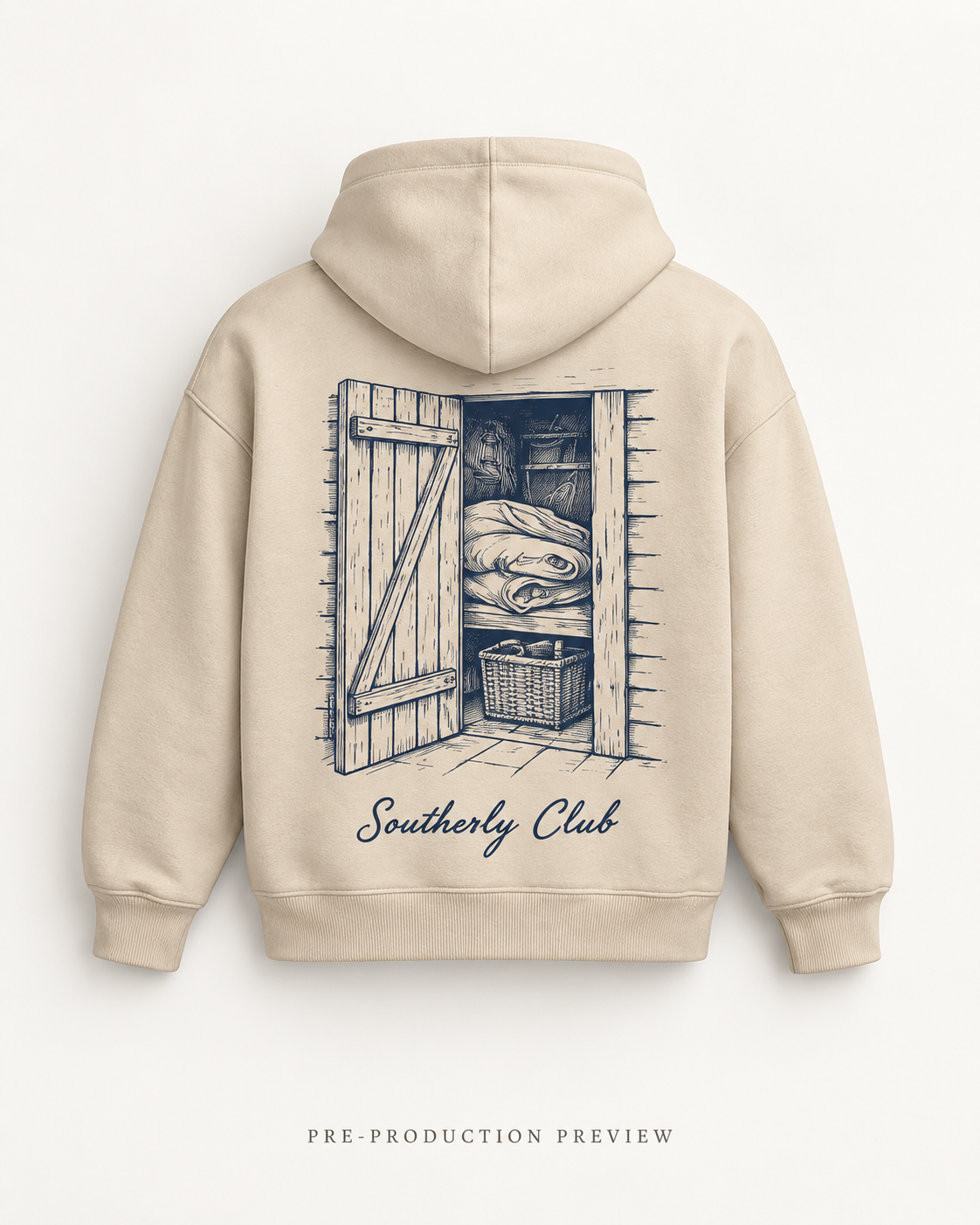 Generated pre-production back preview of Boat Shed Graphic Hoodie 127.