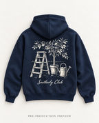 Generated pre-production flat lay preview of Garden Ladder Graphic Hoodie 130.