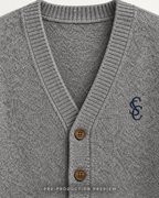 Generated pre-production artwork detail preview of Southerly Wool Cardigan 131.