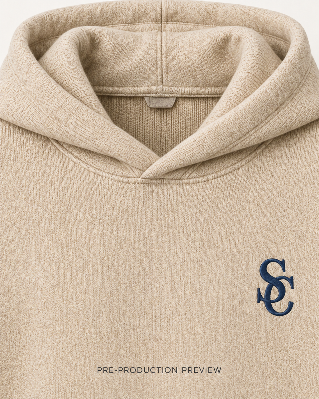 Generated pre-production artwork detail preview of Southerly Brushed Knit Hoodie 135.