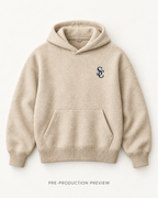 Generated pre-production flat lay preview of Southerly Brushed Knit Hoodie 135.