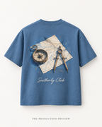 Generated pre-production back preview of Navigation Desk Graphic Tee 136.