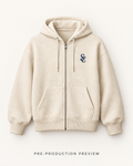 Generated pre-production front preview of Southerly Brushed Zip Hoodie 137.