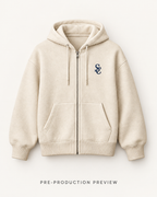 Generated pre-production front preview of Southerly Brushed Zip Hoodie 137.
