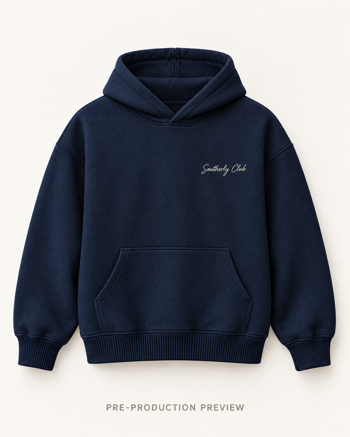 Generated pre-production front preview of Mooring Study Graphic Hoodie 141.