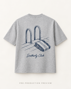 Generated pre-production back preview of Landing Steps Graphic Tee 142.