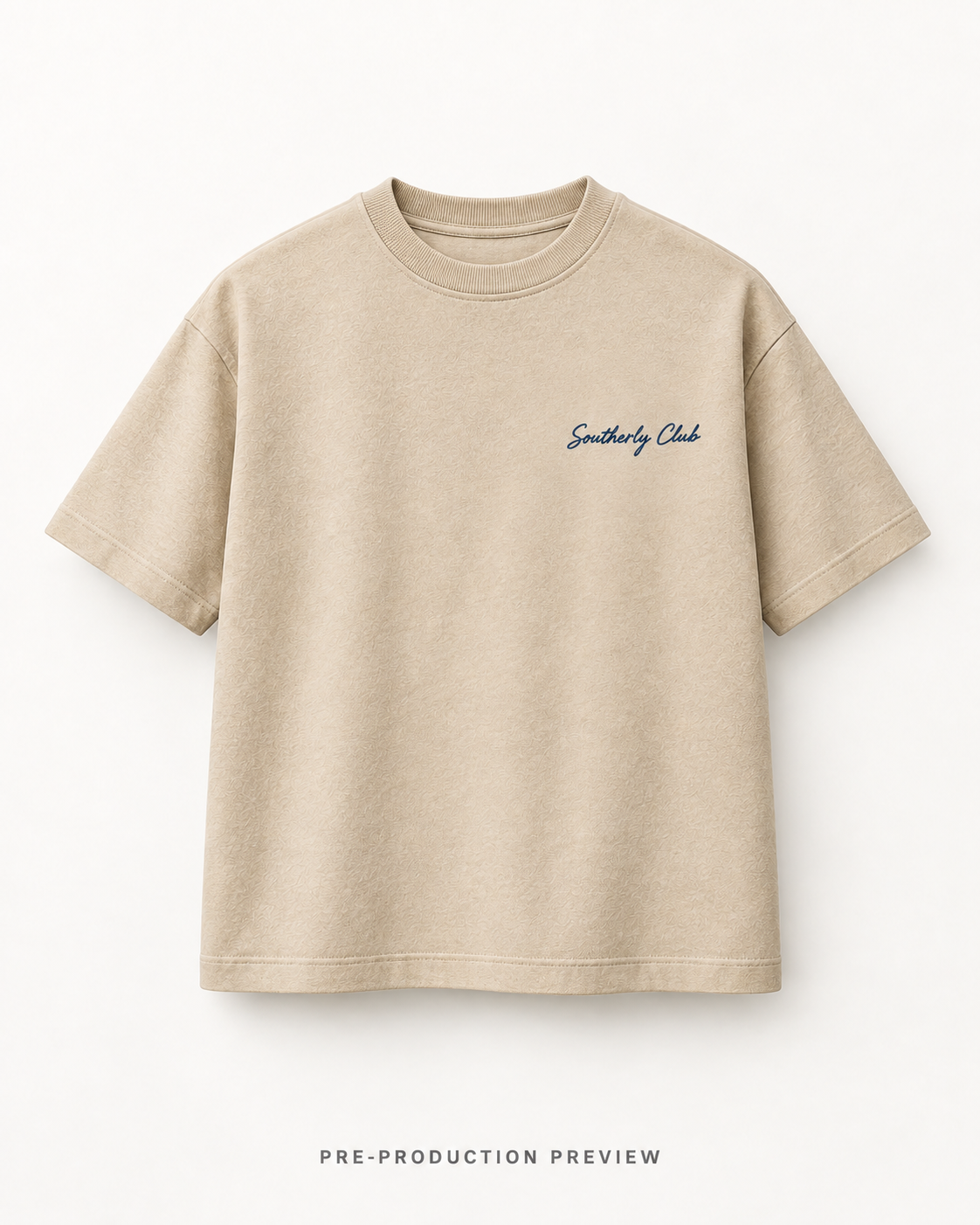 Generated pre-production front preview of Jetty Bench Graphic Tee 143.