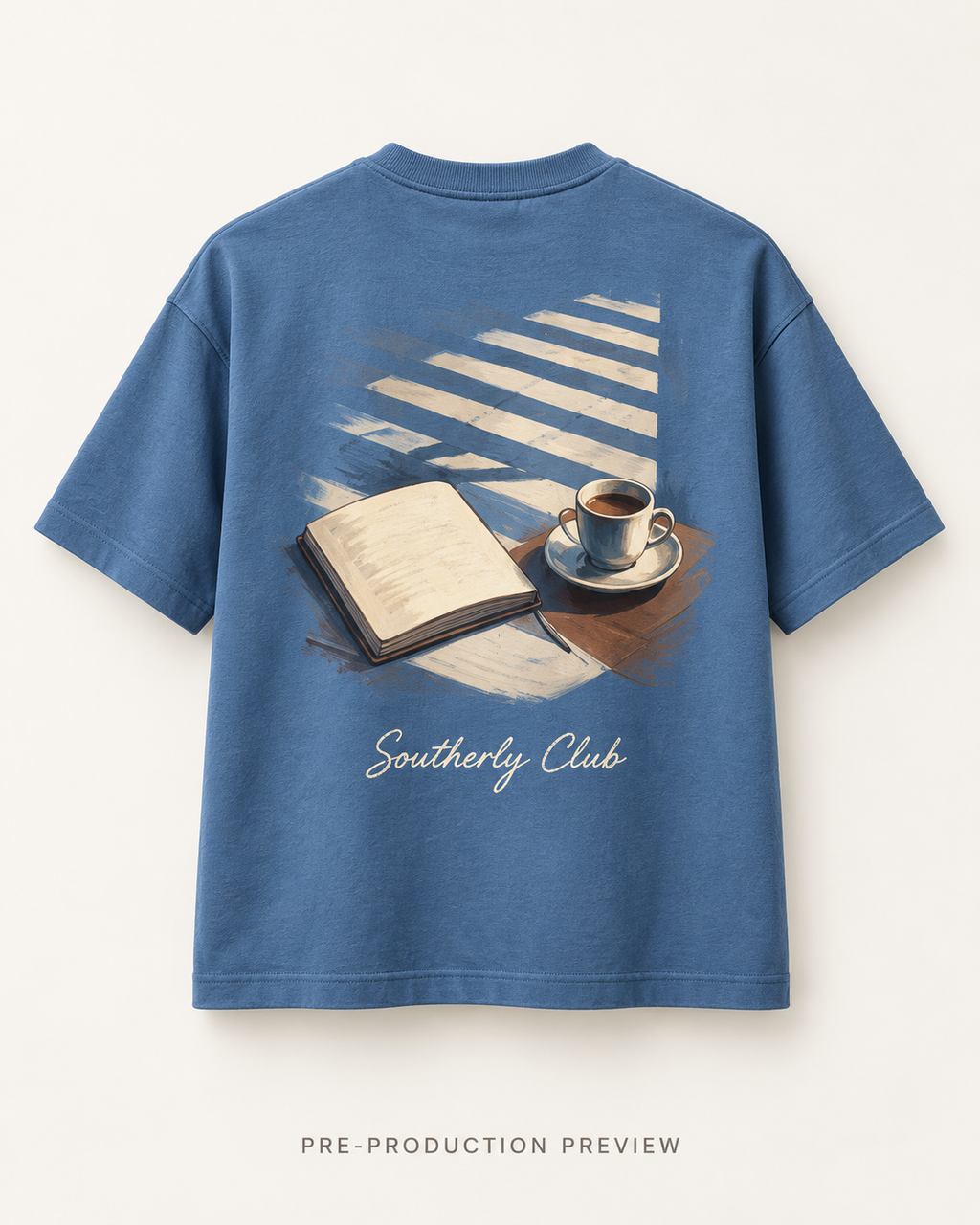 Generated pre-production back preview of Shutter Light Graphic Tee 144.