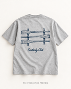 Generated pre-production flat lay preview of Oar Rack Graphic Tee 147.