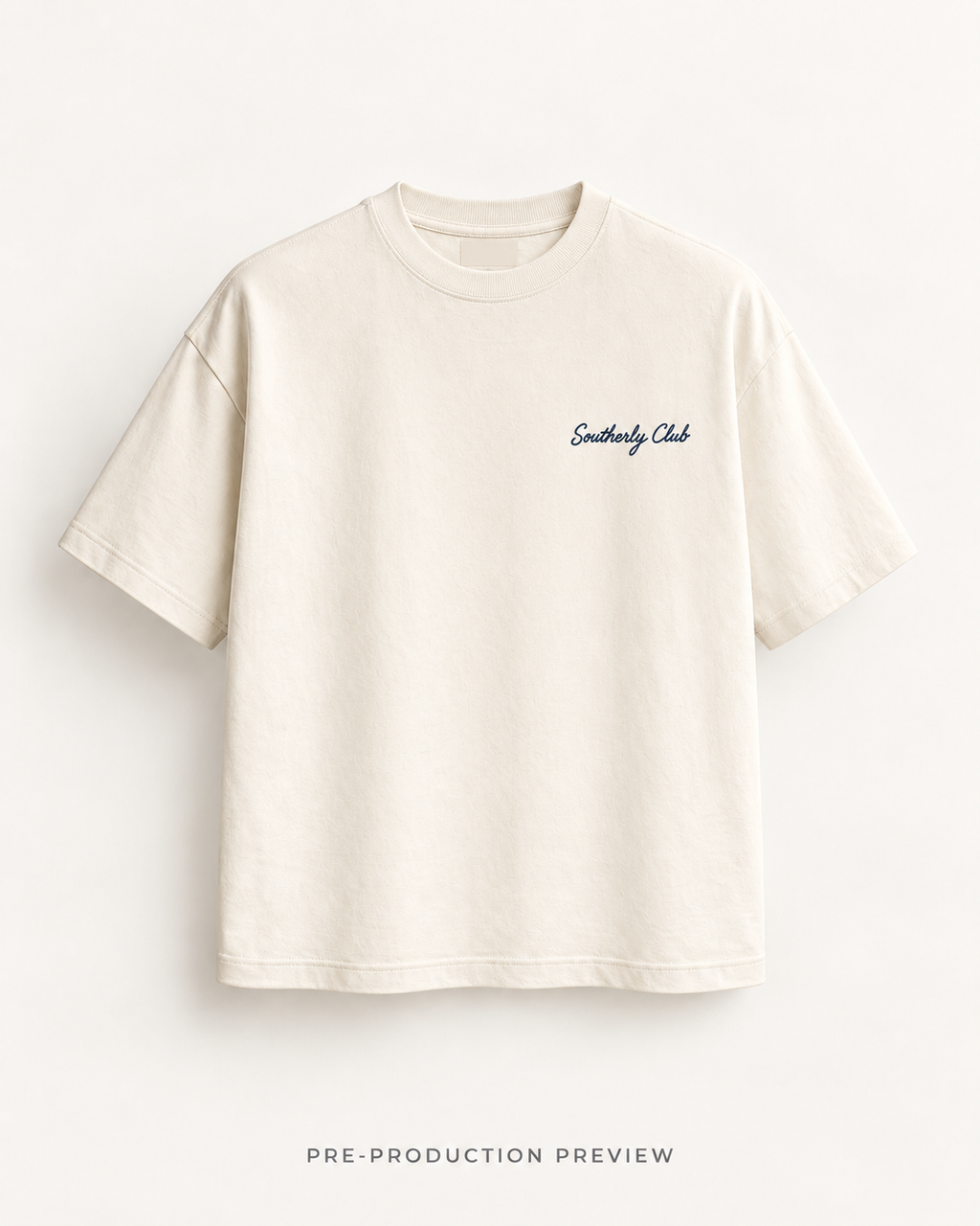 Generated pre-production front preview of Sundial Study Graphic Tee 148.