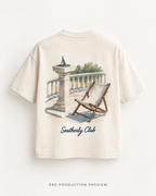 Generated pre-production back preview of Sundial Study Graphic Tee 148.