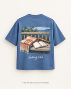 Generated pre-production back preview of Mountain Reading Graphic Tee 152.