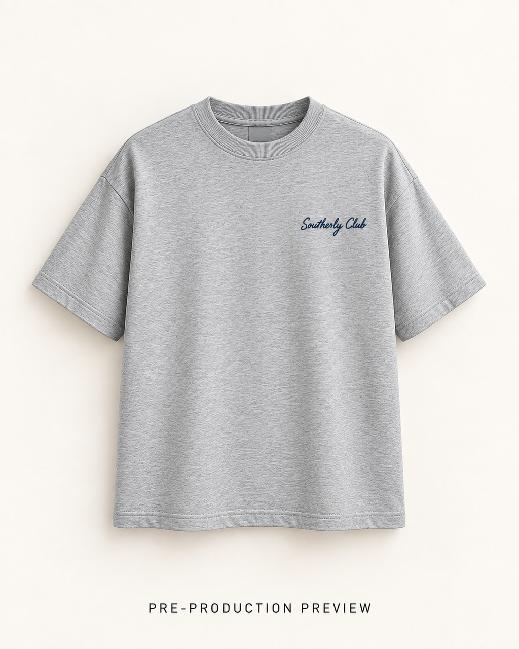 Generated pre-production front preview of Boat Shed Graphic Tee 155.