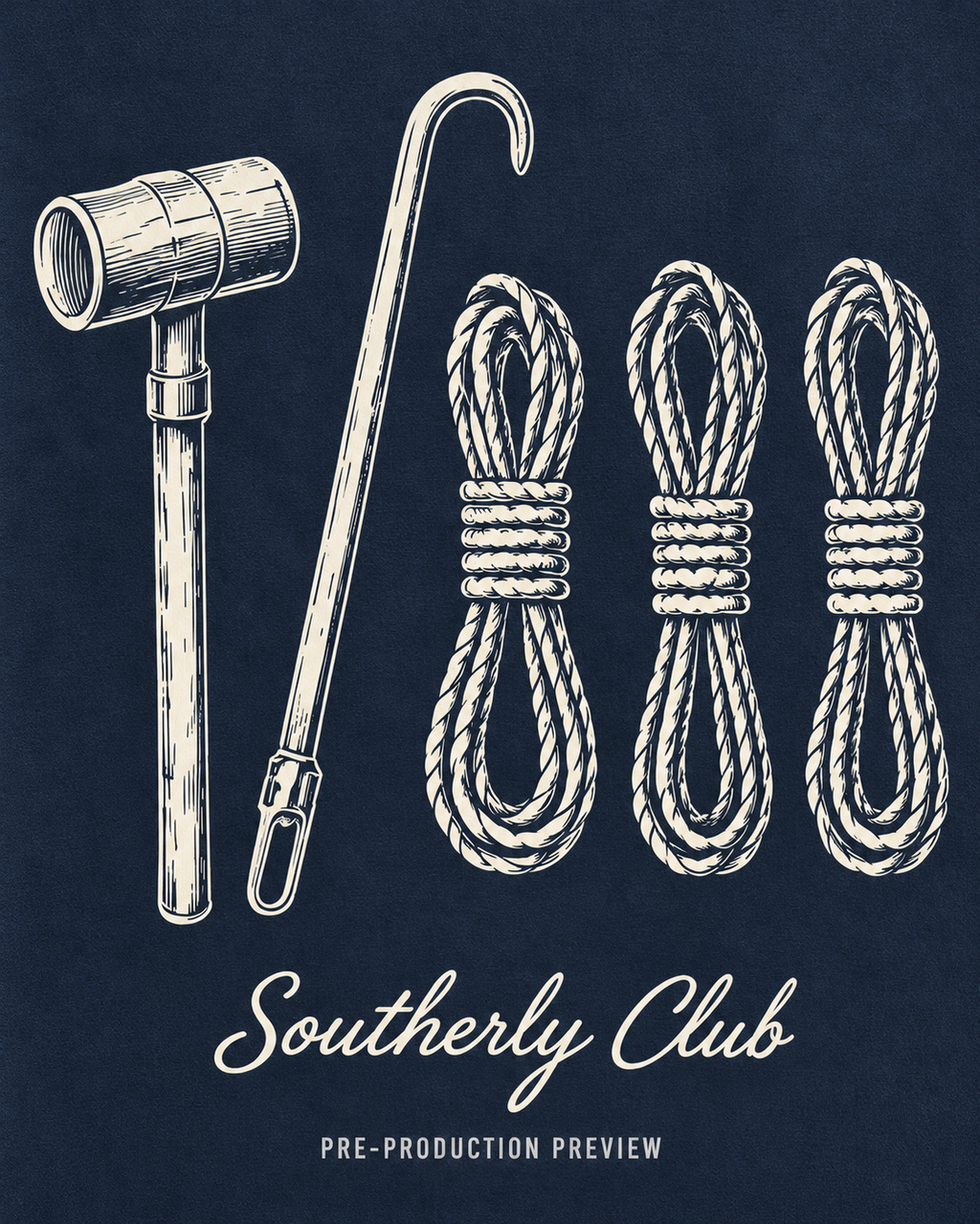 Generated pre-production artwork detail preview of Harbour Tools Graphic Tee 157.
