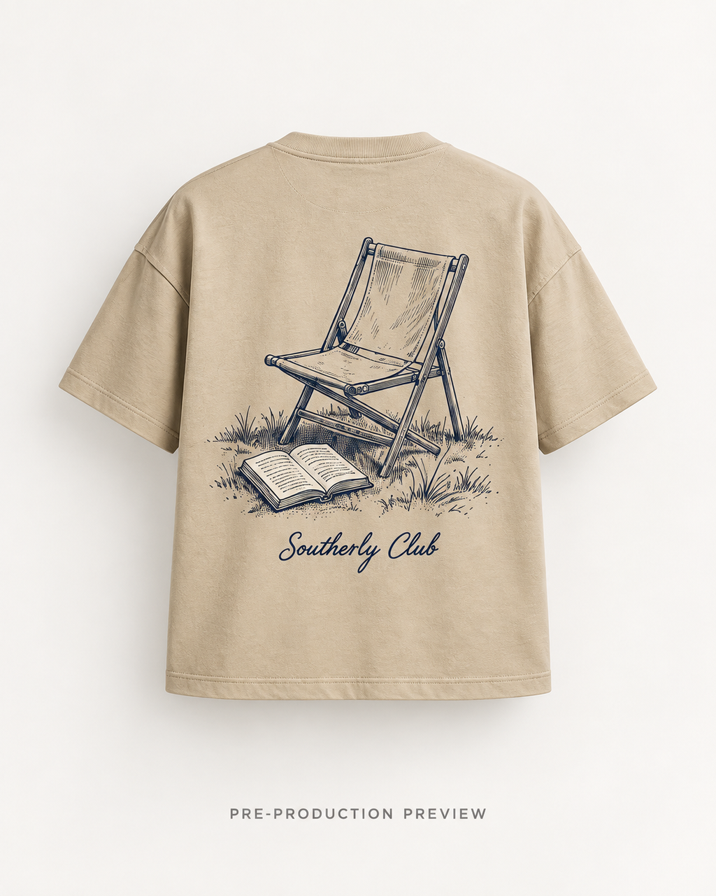Generated pre-production back preview of Canvas Seat Graphic Tee 159.