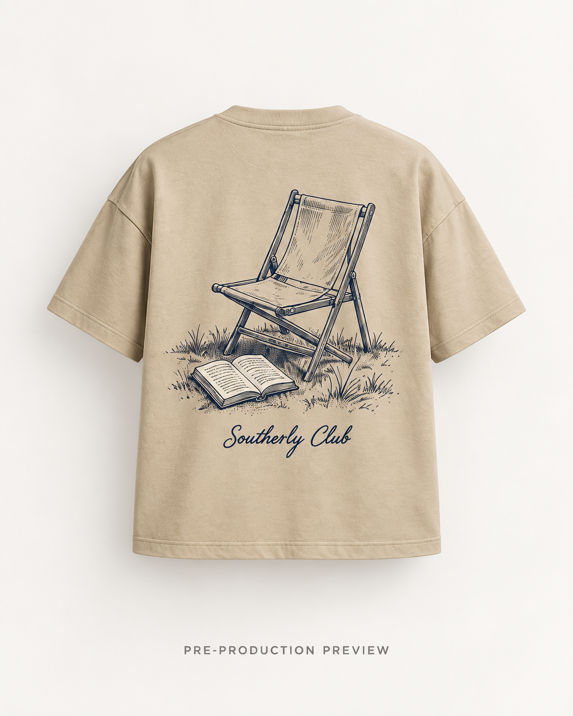 Generated pre-production back preview of Canvas Seat Graphic Tee 159.