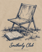Generated pre-production artwork detail preview of Canvas Seat Graphic Tee 159.