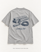 Generated pre-production flat lay preview of Boardwalk Lines Graphic Tee 166.