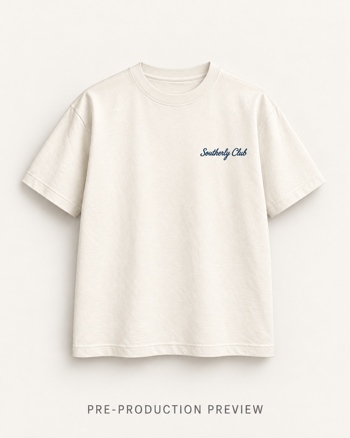Generated pre-production front preview of Mooring Study Graphic Tee 169.