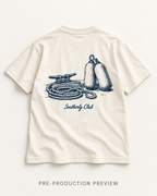 Generated pre-production flat lay preview of Mooring Study Graphic Tee 169.