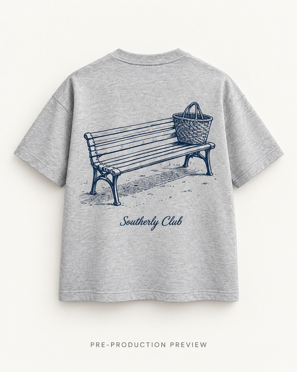 Generated pre-production back preview of Jetty Bench Graphic Tee 171.