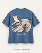 Generated pre-production back preview of Sundial Study Graphic Tee 176.