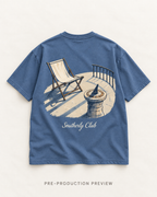 Generated pre-production flat lay preview of Sundial Study Graphic Tee 176.