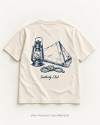Generated pre-production flat lay preview of Deck Lantern Graphic Tee 177.