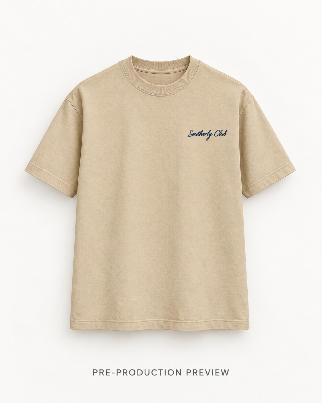 Generated pre-production front preview of Boat Shed Graphic Tee 183.