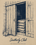 Generated pre-production artwork detail preview of Boat Shed Graphic Tee 183.