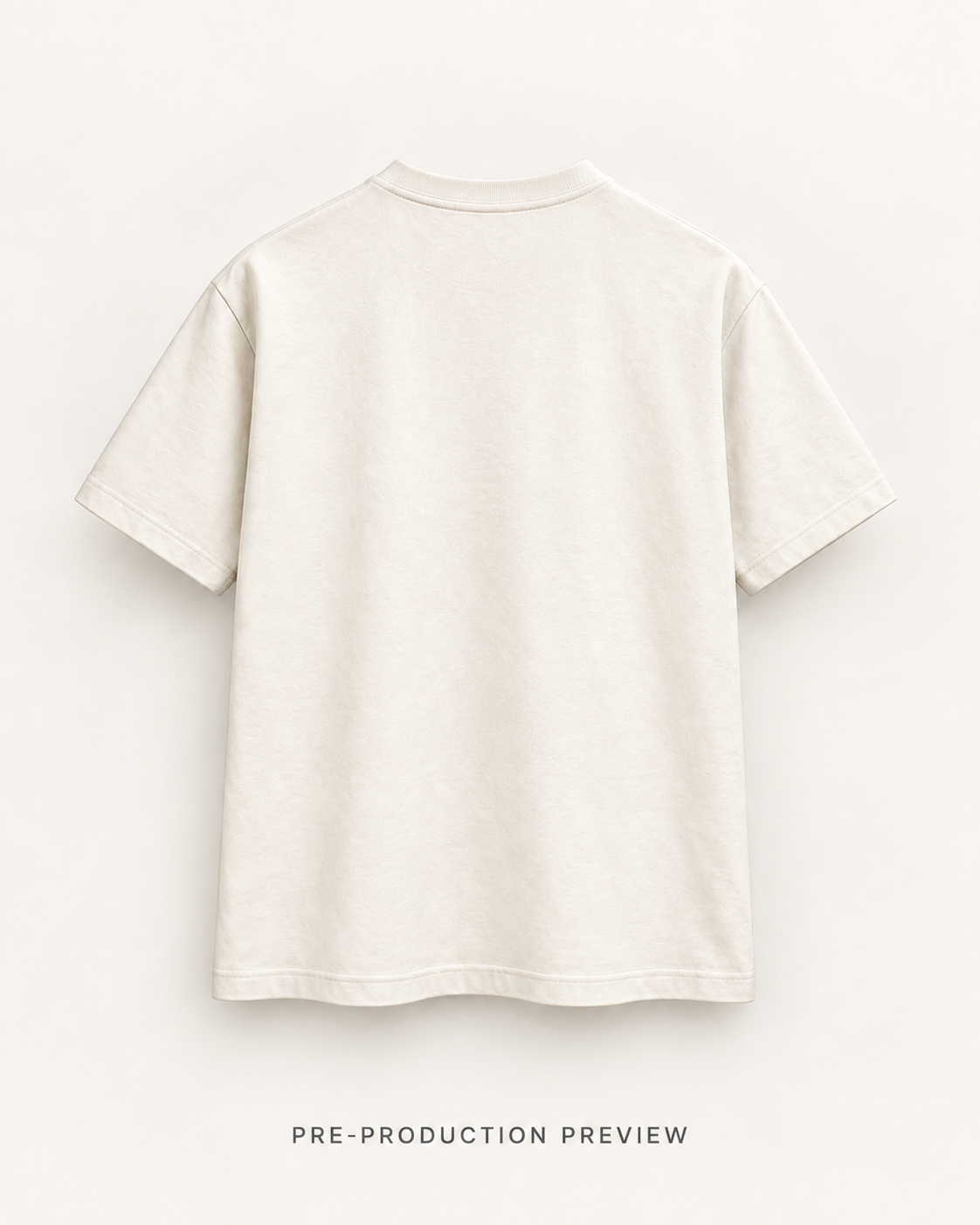Generated pre-production back preview of Southerly Essential Tee 185.