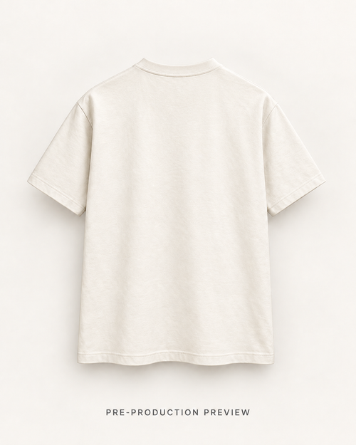 Generated pre-production back preview of Southerly Essential Tee 185.