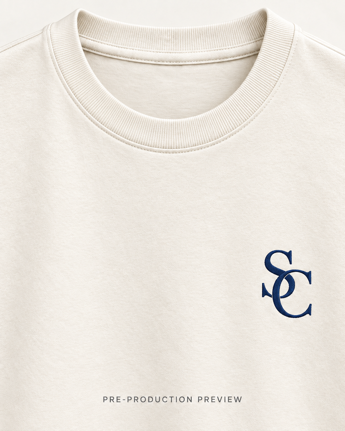 Generated pre-production artwork detail preview of Southerly Essential Tee 185.