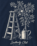 Generated pre-production artwork detail preview of Garden Ladder Graphic Tee 186.
