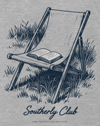 Generated pre-production artwork detail preview of Canvas Seat Graphic Tee 187.